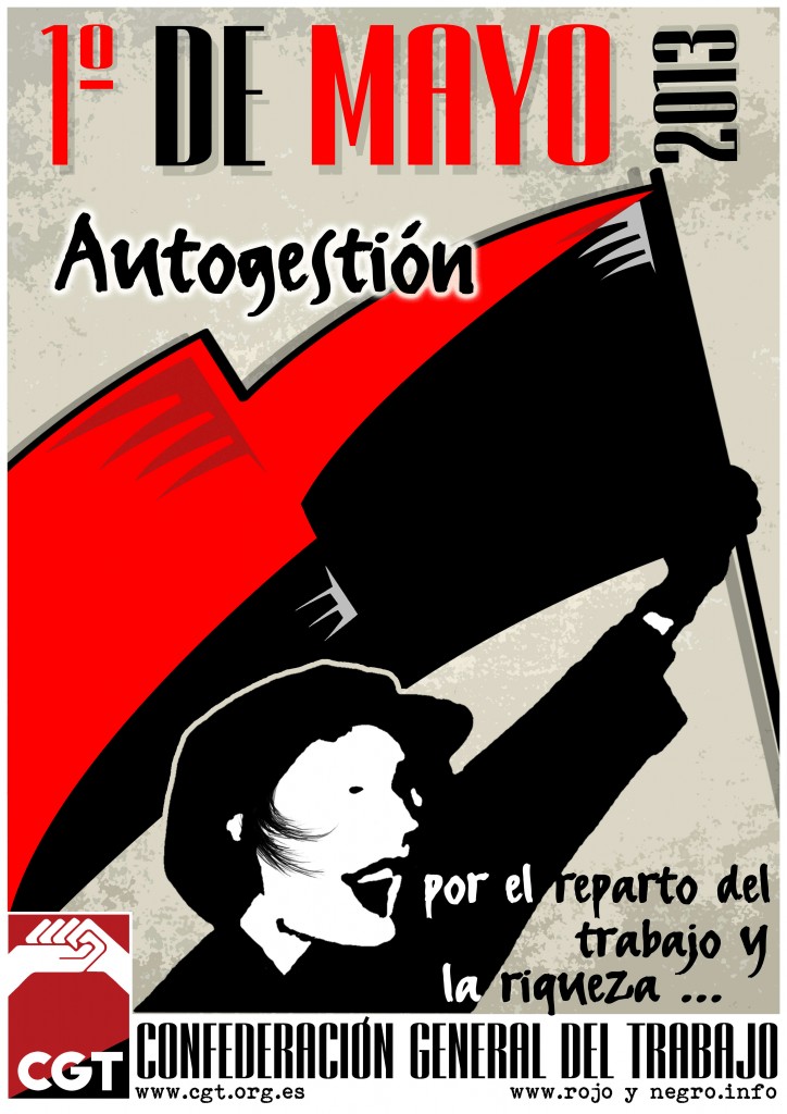 Cartel CGT 1 mayo 2013 cas A3